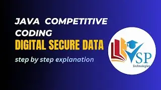 Digital Secure Data Coding Question in Java | Placement Logic Problem