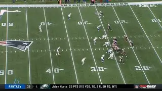 Kendrick Bourne 75 Yard Toudown | Cowboys vs. Patriots | NFL