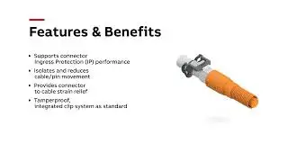 Harnessflex® EVO™ Connector Interfaces: Straight Amphenol Powerlok 300 G2 (PL18) Connectors