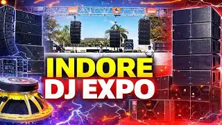 Indore DJ Expo 2025 || Sound check || Expo tour #thefusionaudio #djexpo #bass