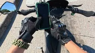 G100 Pro Motovlog, new cafe racer handlebars!