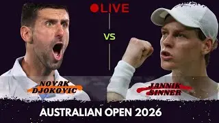 Jannik Sinner vs Novak Djokovic Semifinals|| Australian Open 2026 highlights