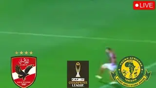 MUDA HUU LIVE 🔴 CAF CHAMPIONS LEAGUE GROUP STAGE AL AHLY VS YOUNG AFRICANS 