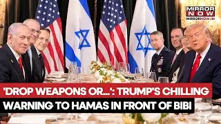Трамп предупреждает ХАМАС о «аде», если боевики не разоружатся в ближайшее время, в то время как ...