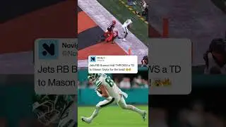 BREECE HALL DID WHAT?!😳 #nfl #jets #football #breecehall