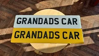 Grandad's postbag 20221210 car show plates