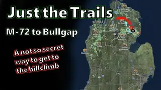 An alt. route to the Bull gap Trail System - Fairview Snowmobile Trailhead