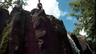 Kipu Falls Jesse's jump