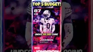 *новый* ТОП-5 ЛУЧШИХ БЮДЖЕТНЫХ ЗВЕРЕЙ в MADDEN 26 Ultimate Team до 100 тысяч монет! #Madden26 #mut26
