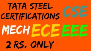 Core branch certifications by TaTa steel