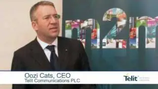 Oozi Cats, CEO Telit Communications PLC, about Telit and M2M