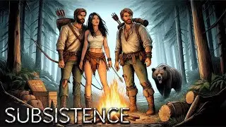 Tag 1: Kein Essen. Kein Schutz. Nur Angst.. Hardcore Survival - Subsistence