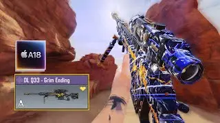 Astronomy Camo Made My DLQ33 Aim Celestial - COD Mobile Gameplay 