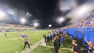 Reactions to the Long Pass from SJSU QB Walker Eget to WR Danny Scudero in game against CMU