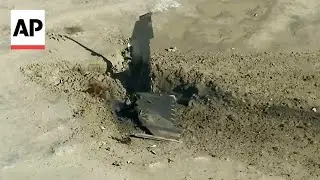 Air Force pilot ejects before F-16 fighter jet crash in California desert