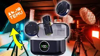 Micrófono para MOVIL  Inalámbrico de TEMU por menos de $20 DOLARES