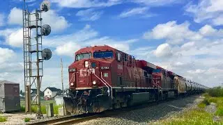 CRUDE OIL!!!! Canadian Pacific Crude Oil (CP 569) South at Airdrie, AB!
