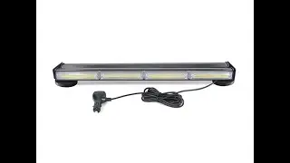 FBU 3400 80W LED strobe light bar светодиодные проблесковые маячки желтые