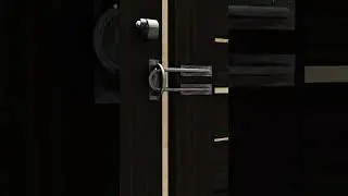 Automatic sliding gate latch 🔐 design 💡#shorts #viral