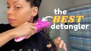 The Best Detangler Brush for 3a/3b Curly Hair Types!