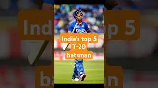 India's top 5 T-20 batsman #shorts#viralvideo #viralshorts #ipl #cricket #cricketlover #cricketnews