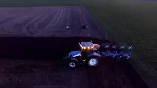 Wieczorna Orka 2020 ☆New Holland ts135a☆Lemken EurOpal7❗😱✅