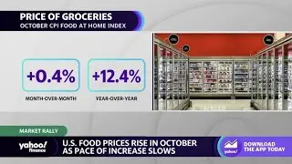 CPI: Food at home prices rise 0.4% in October