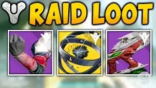 Destiny: KINGS FALL RAID LOOT! Exotic Item, Raid Weapons & Raid Armor (Kings Fall Loot Drop Rewards)