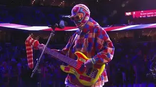 MonoNeon&hellip; &ldquo;Quilted National Anthem&rdquo;&hellip; live in Memphis.. Marcel Duchamp on Star-Spangled Banner
