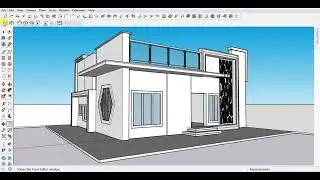 Настройка экстерьера в V-Ray в SketchUp | Урок по бесконечной плоскости