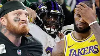 Ravens Win Big To Keep Playoff Hopes Alive, Maxx Crosby PISSED At Raiders, LeBron Lakers DISASTER