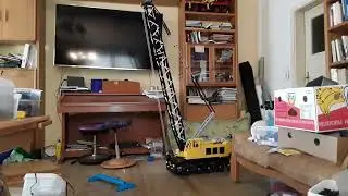 Lego technic MOC TAKRAF MDK 504 2. Fahrtest