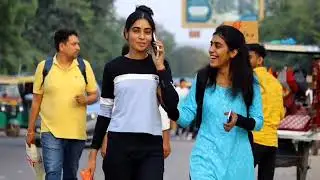 Box Droping Prank with cute girls 🤣