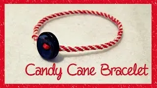 Kumihimo Candy Cane Bracelet &brvbar; The Corner of Craft