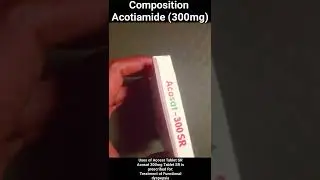 Acotiamide (300mg)Acosat 300 SR Tablets HELTH & FITNESS #medicinereview #youtubeshorts #medicine