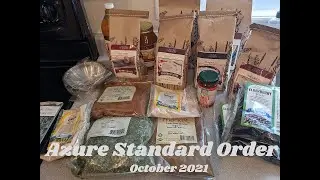 Azure Standard Order- October 2021