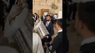 Second Hakafot after the Simchat Torah holiday at the Western Wall in Jerusalem, Israel 2025