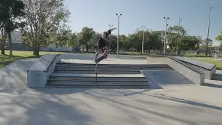 Natural Bodybuilder Goes Skateboarding