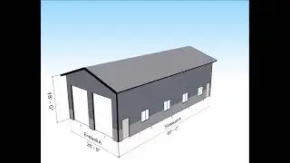 Custom 28x60 RV Garage Shop [Fire-Resistant & Modular]