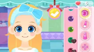 Princess Gloria Ice Salon - Fun Baby Girl Kids Game - Makeover Games