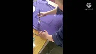 night bleach vs sun bleach on Heather purple 💜 shirts