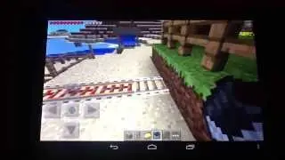 Minecarts in Minecraft: Pocket Edition - 0.8.0 Beta Test
