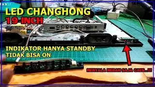 tv led changhong mati standby tidak bisa start