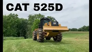 Caterpillar 525D Log Skidder Test Drive