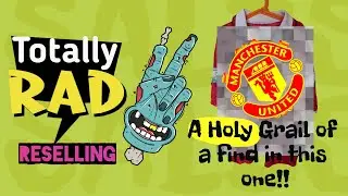 My First Video Insane Vintage Football Shirt Charity Shop Haul to Sell for Profit UK ebay Reseller