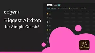 Claim a Guaranteed Airdrop from Edgen! Step-by-step guide for beginners.