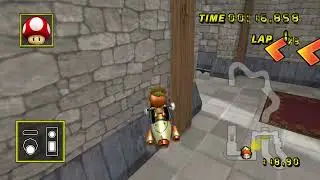 【CTGP 200cc WR】Ice Cream Fortress (Glitch) - 1:02.639 - Kaden