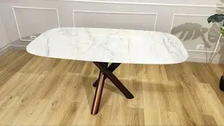 INTRECCIO TABLE EXTENSIBLE - FORME DE TONNEAU