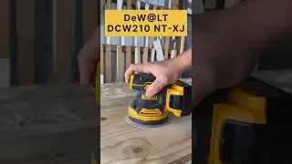 Dewalt DCW210 NT-XJ cordless battery sander sandwich #shorts #test #dewalt #sirmann