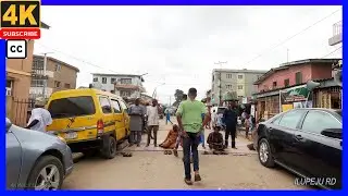 🇳🇬PALMGROVE - ILUPEJU- 4K WALKING TOUR-LAGOS-NIGERIA